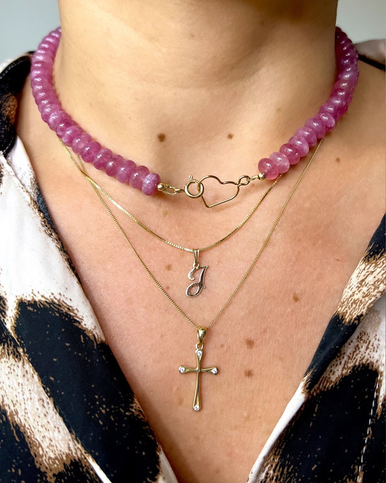 Small ‘J’ pendant