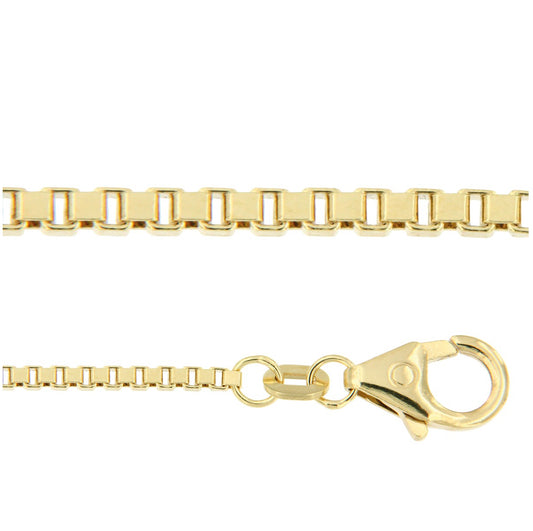 Necklace 14K solid gold 42cm